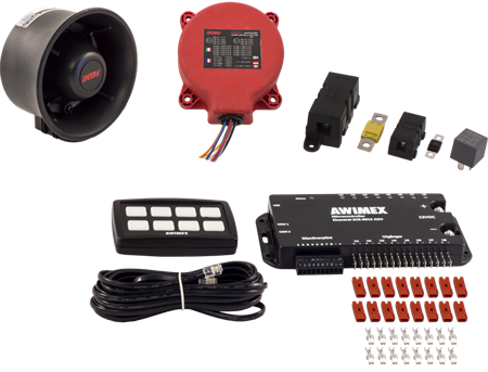 Styrsystem, Blå, 12V